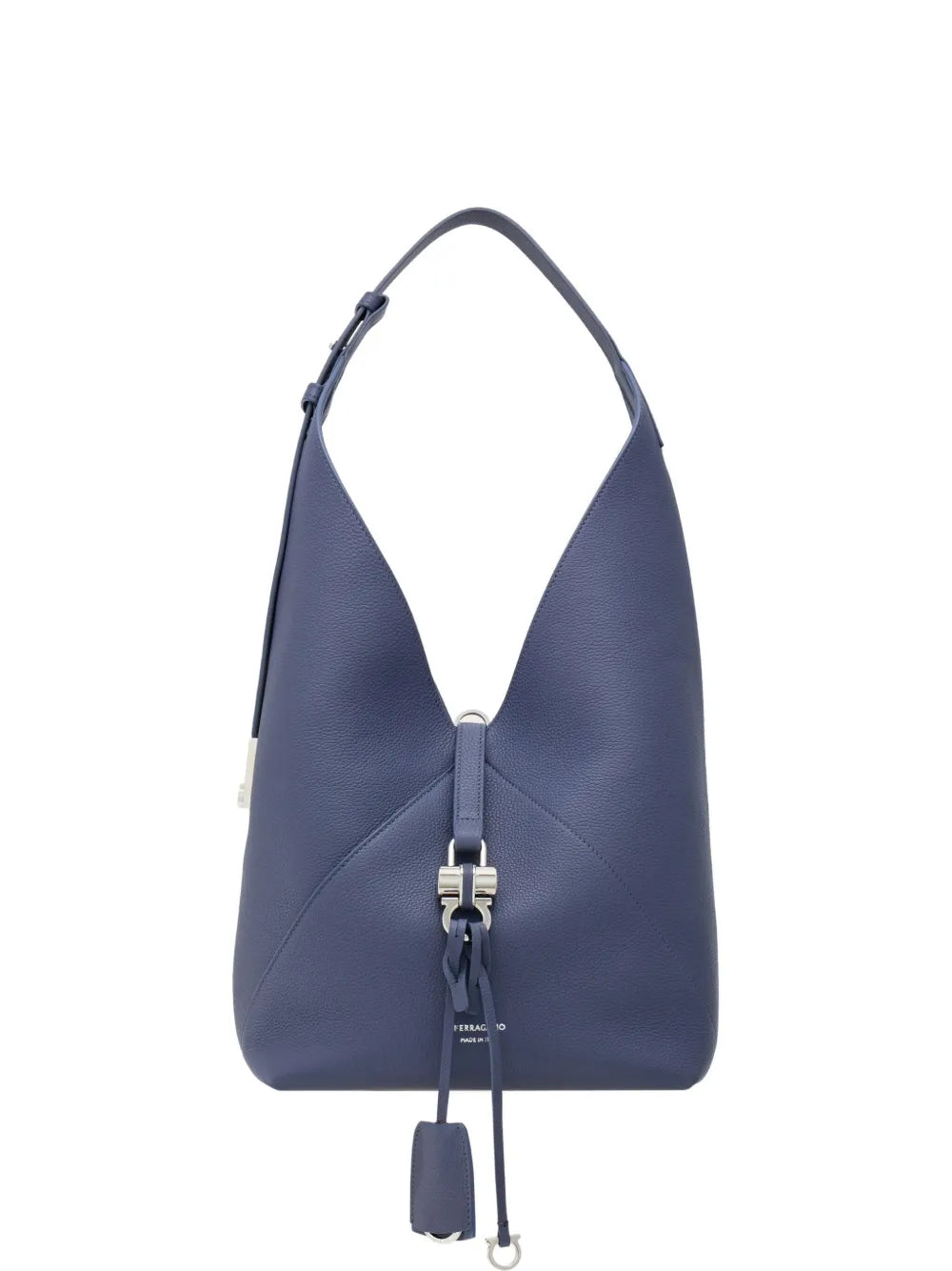 Ferragamo small V shaped shoulder bag