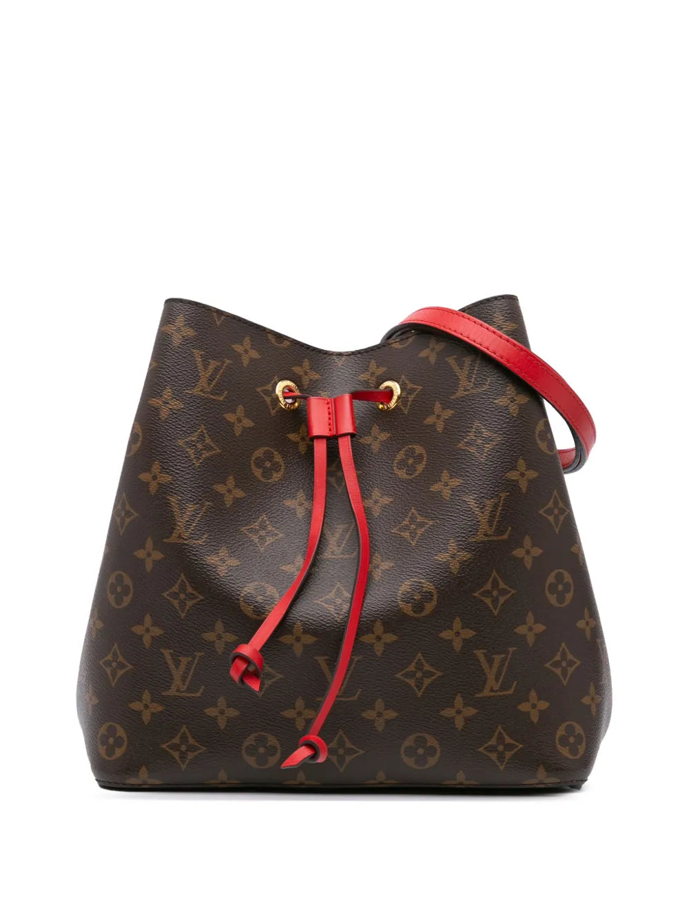 Louis Vuitton 2021 2024 Monogram Neonoe MM bucket bag