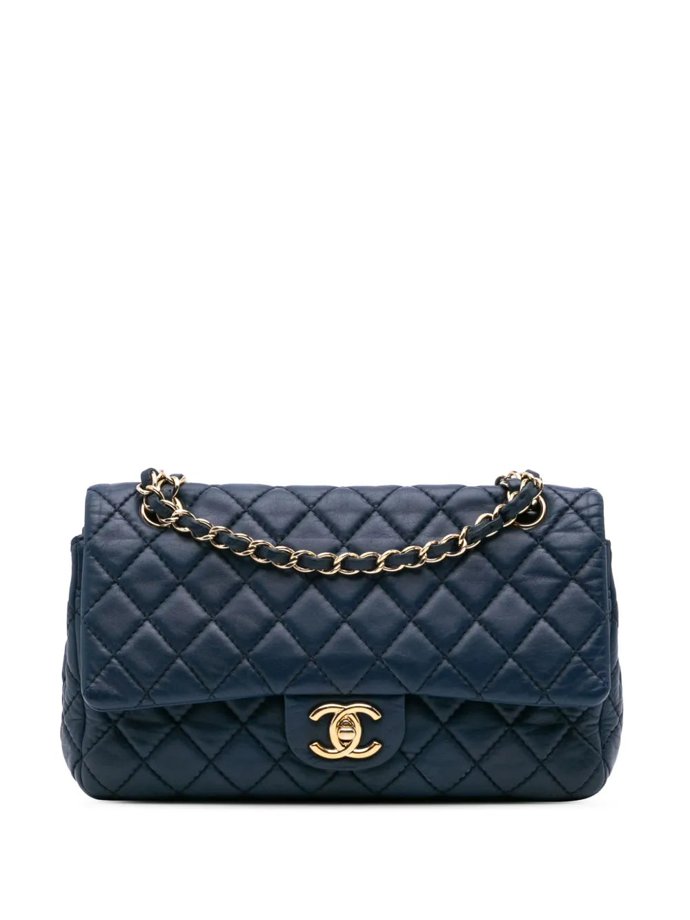 CHANEL 2008 2009 Medium Classic Calfskin Double Flap shoulder bag