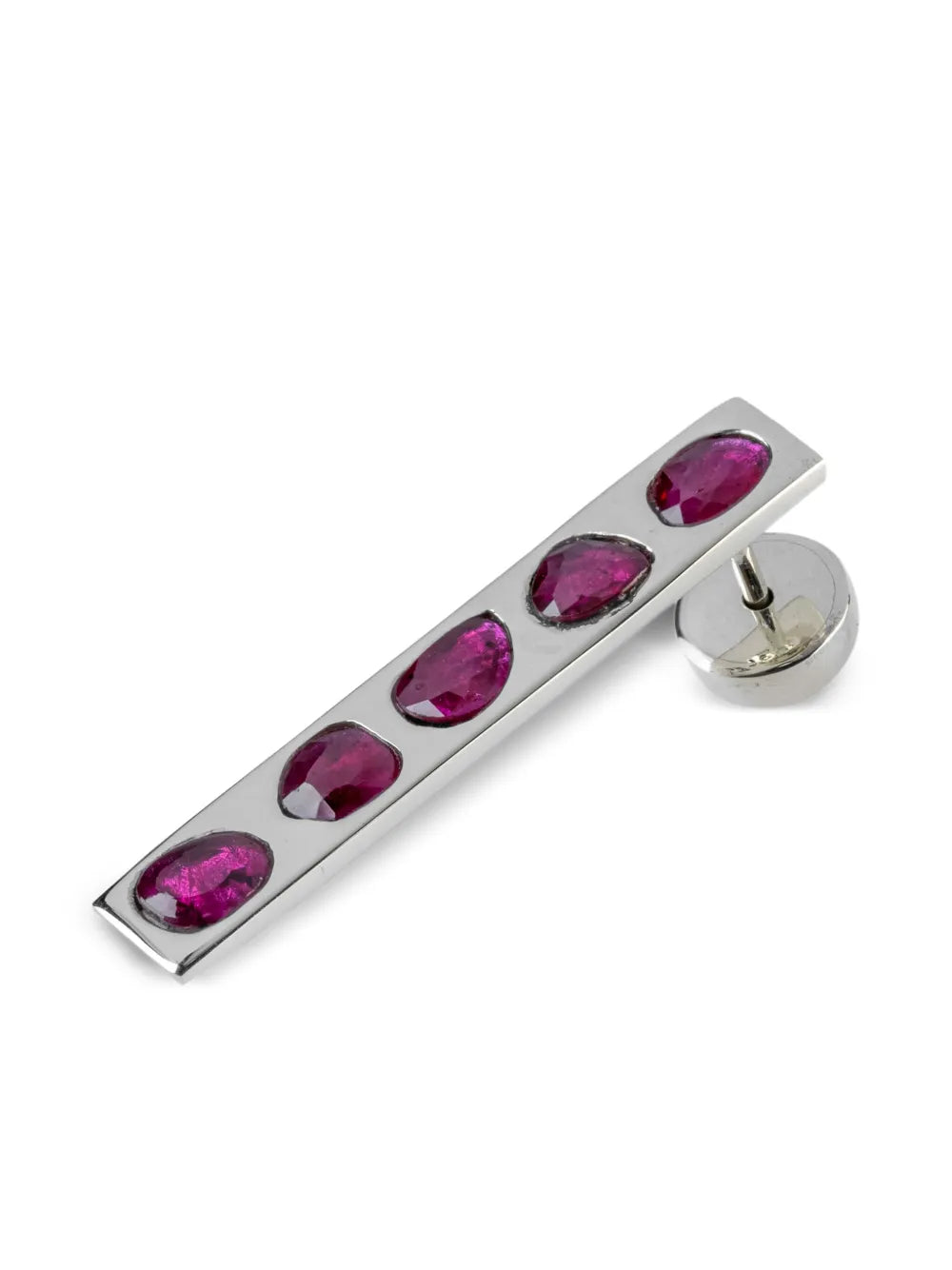 Parts of Four sterling silver Plate earring