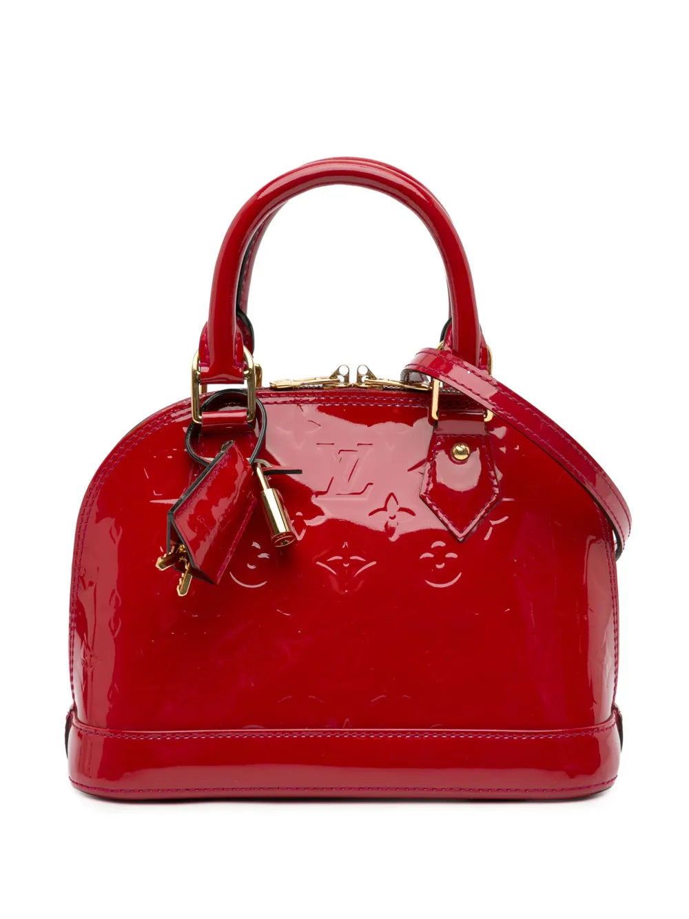 Louis Vuitton 2013 Monogram Vernis Alma BB satchel