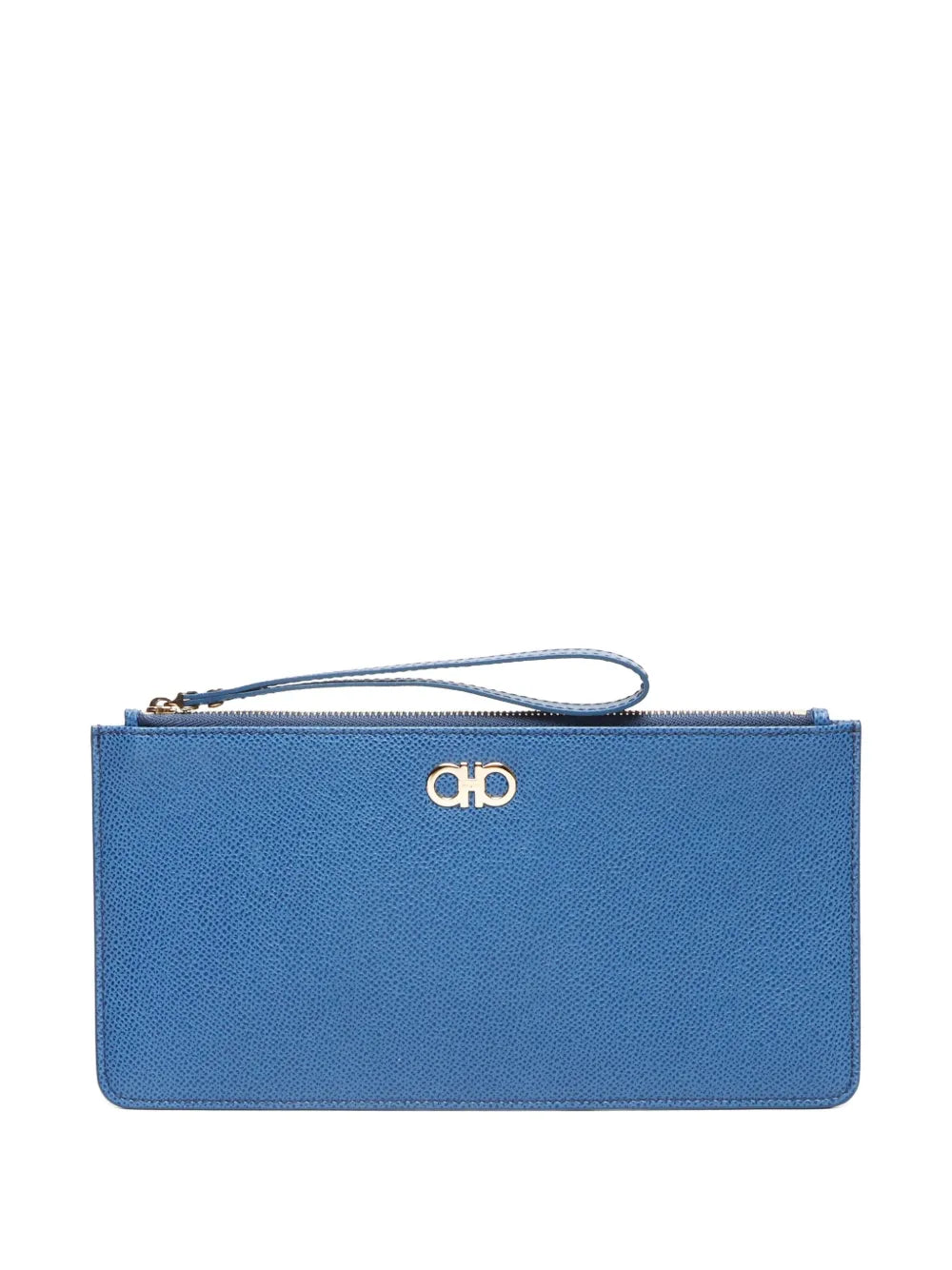 Ferragamo 2000 2020s Gancini Leather clutch bag