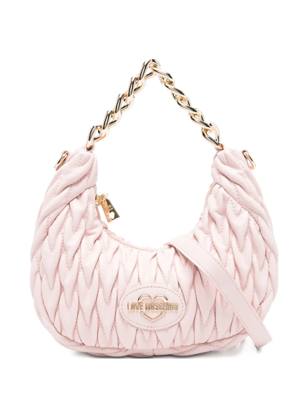 Love Moschino quilted chain handle shoulder bag