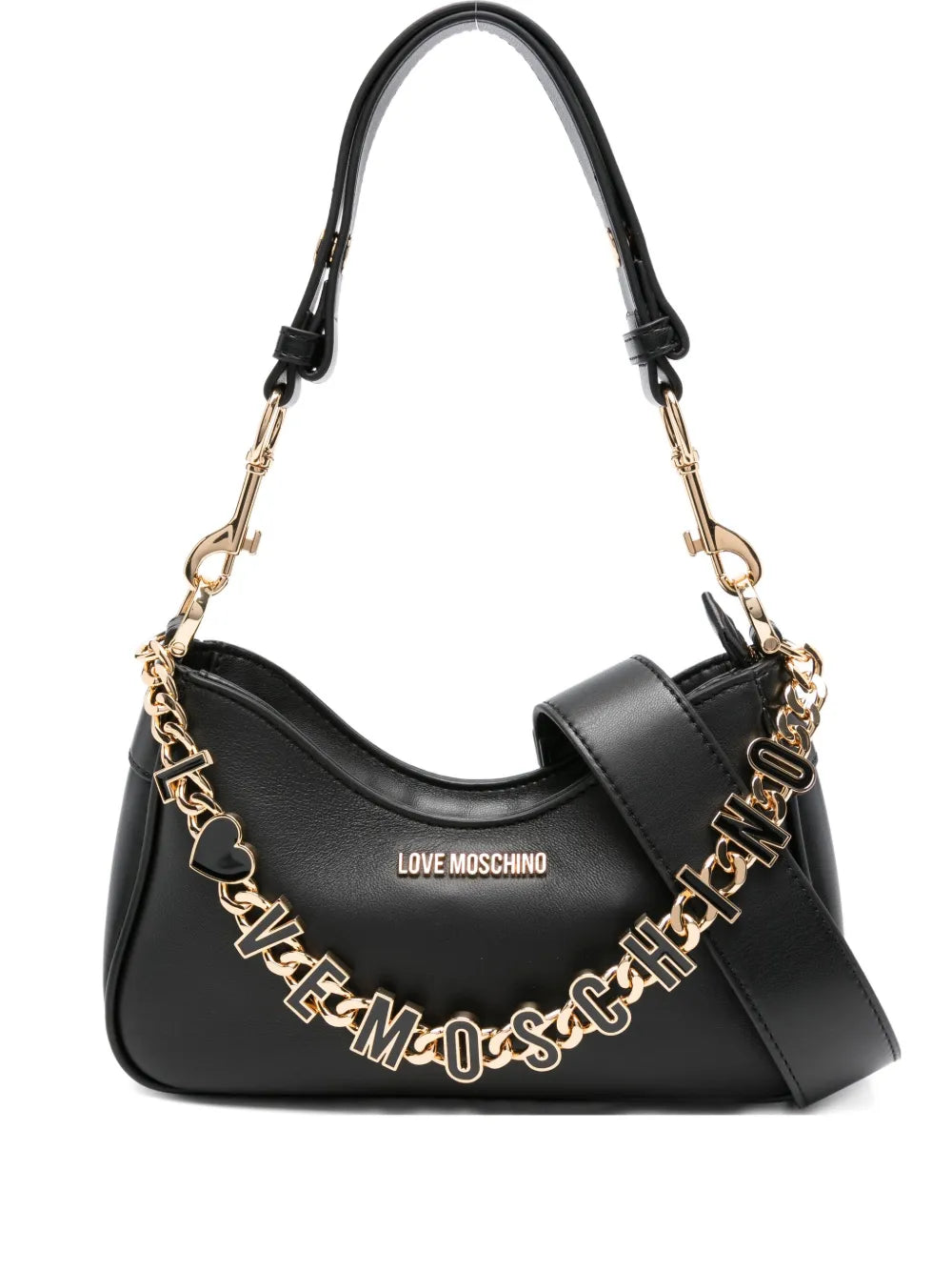 Love Moschino logo lettering tote bag