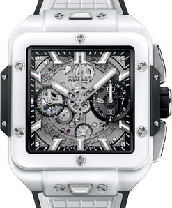 hublot big bang unico chronograph white ceramic man's watch