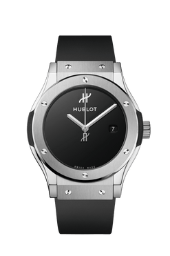 hublot classic fusion titanium man's watch