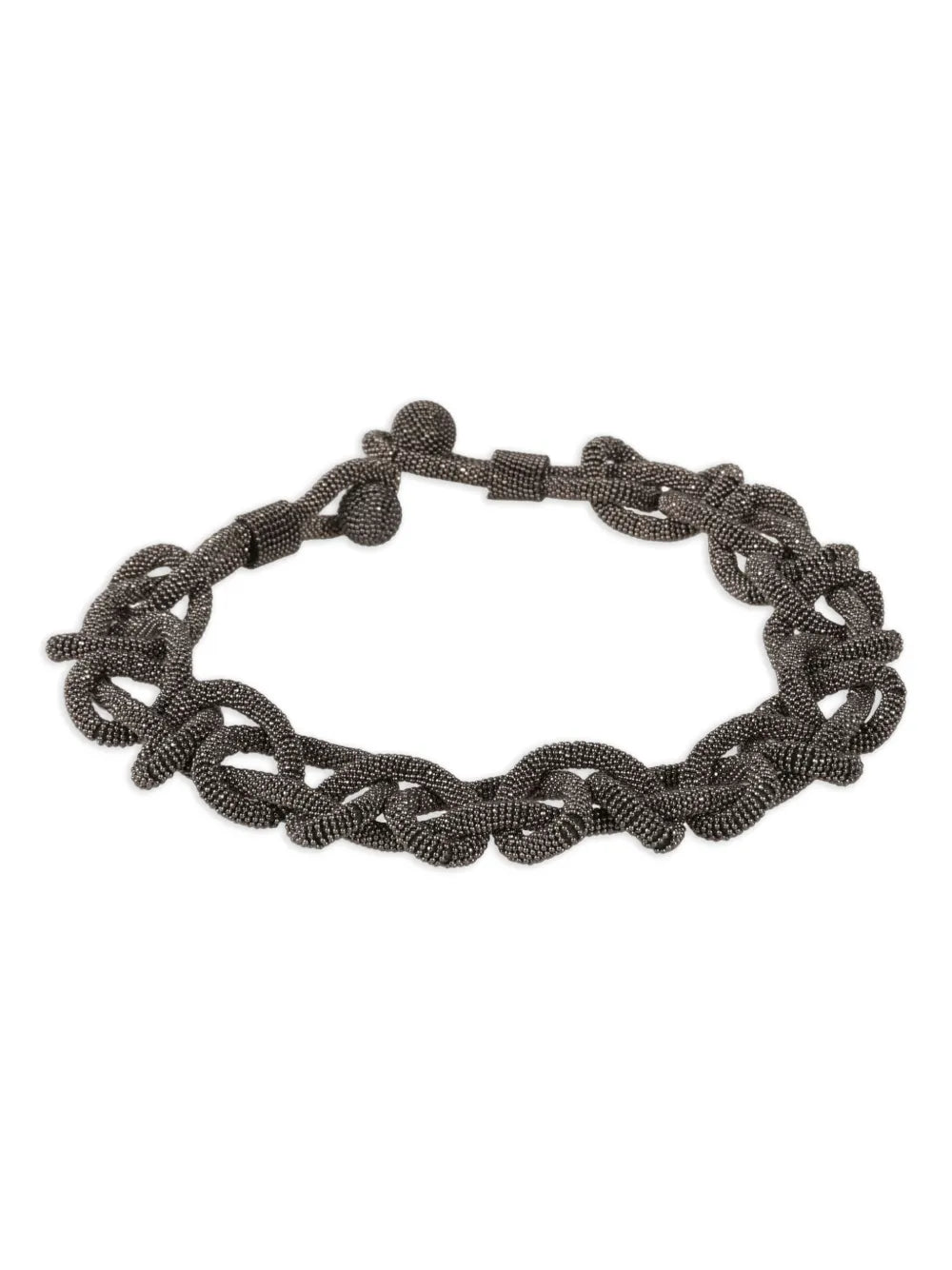 Fabiana Filippi rhinestone embellished necklace