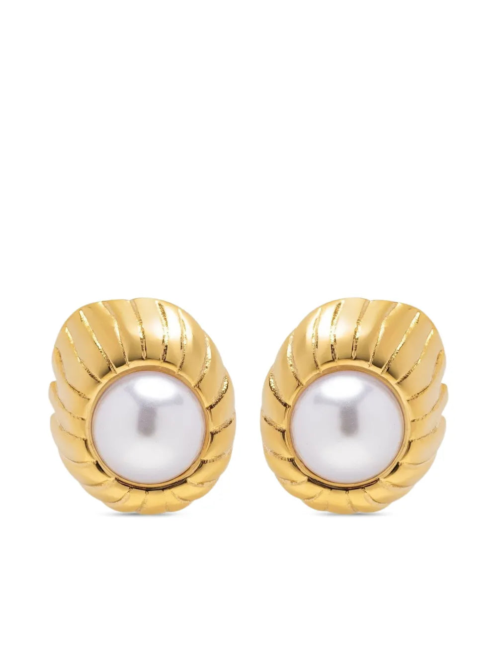 Nialaya Jewelry freshwater pearl earrings