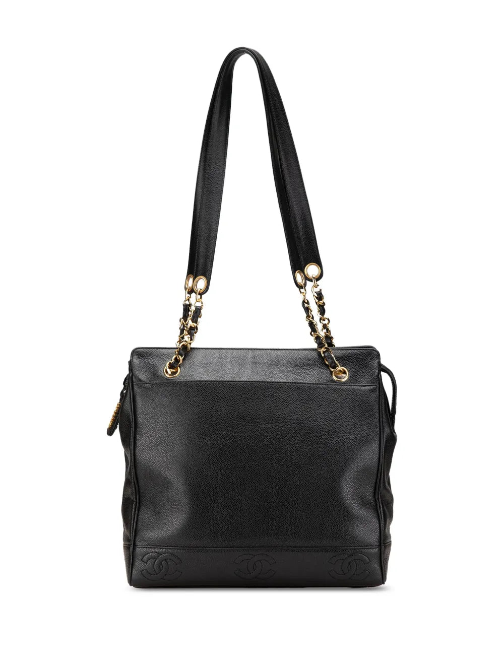 CHANEL 1994 1996 Triple CC Caviar tote bag