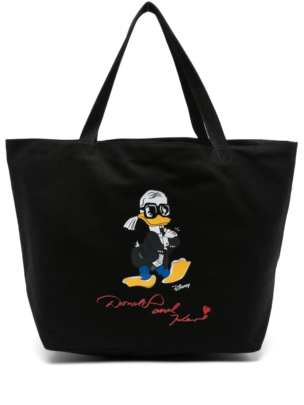 Karl Lagerfeld x Disney Donald Duck print tote bag