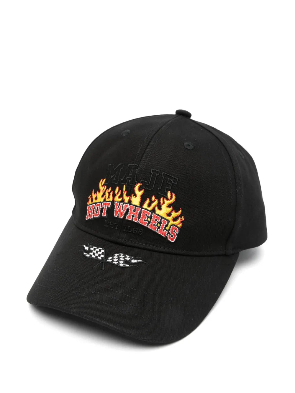 Maje x Hot Wheels cotton cap