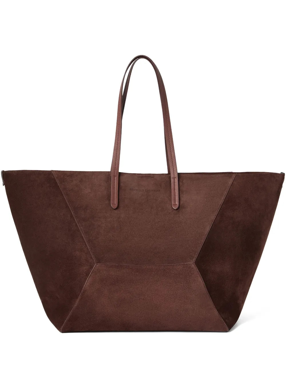 Brunello Cucinelli Duo suede tote bag