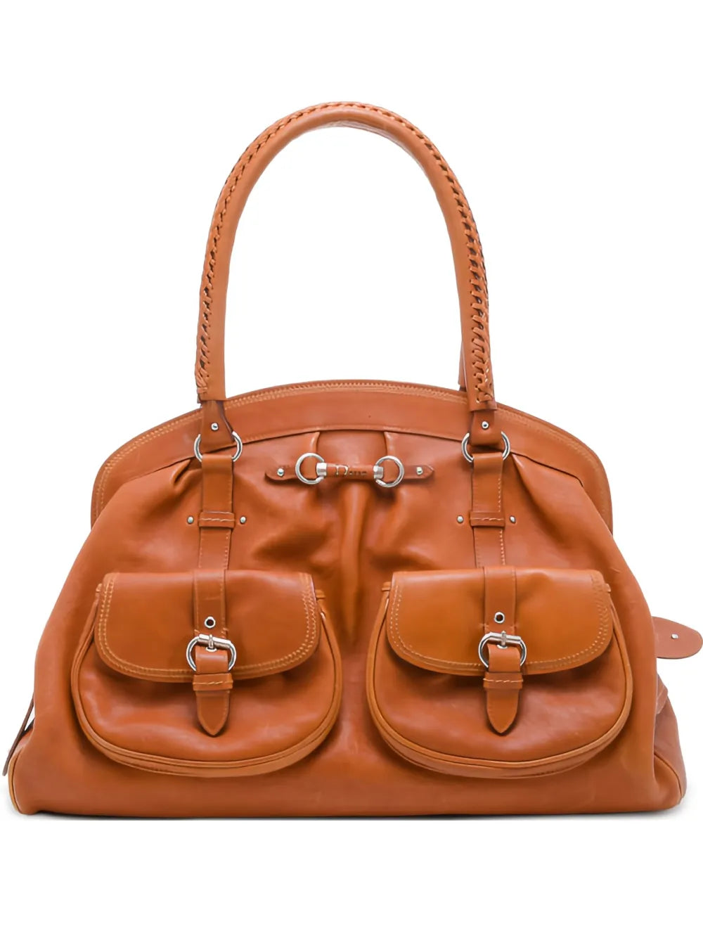 Christian Dior leather satchel bag
