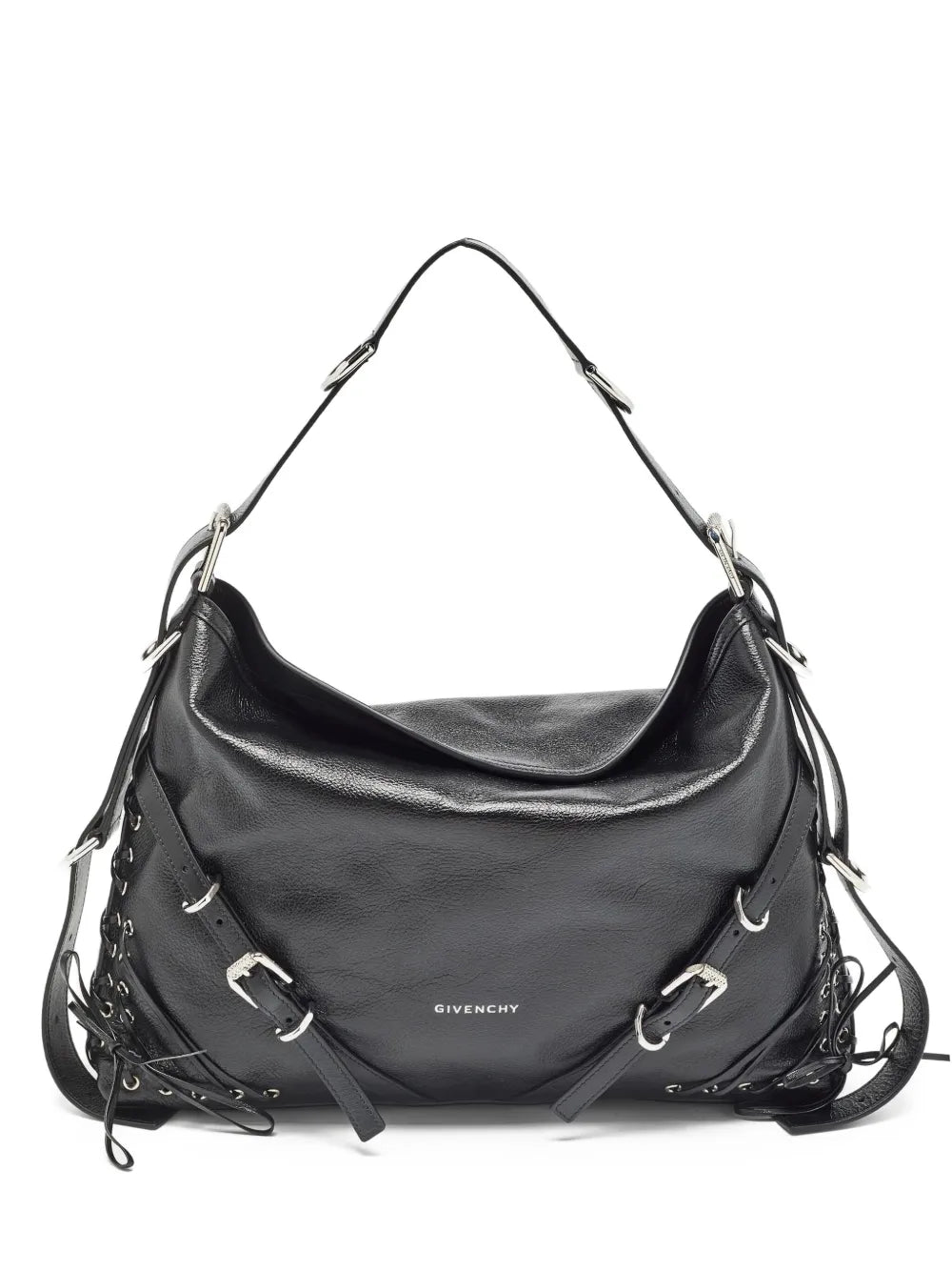 Givenchy leather lace up detail shoulder bag