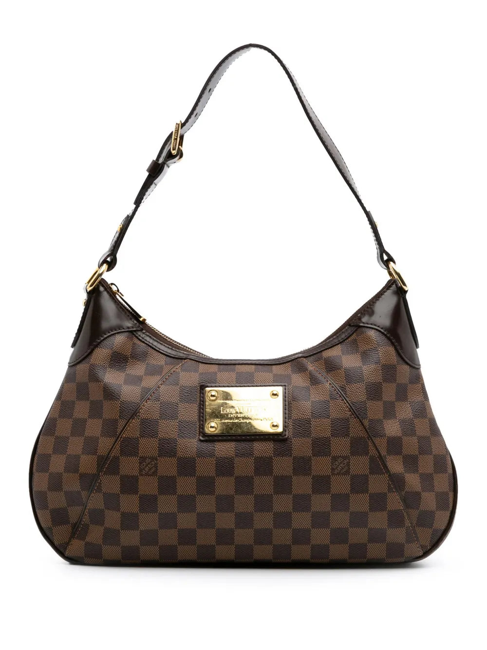 Louis Vuitton 2012 Damier Ebene Thames GM shoulder bag