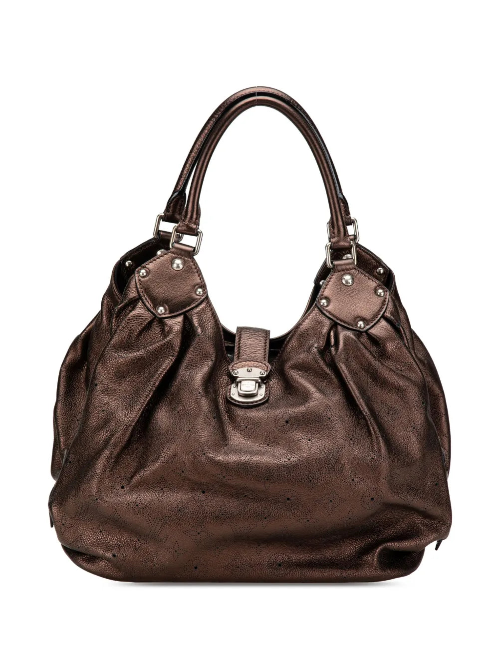 Louis Vuitton 2008 Monogram Mahina XL hobo bag