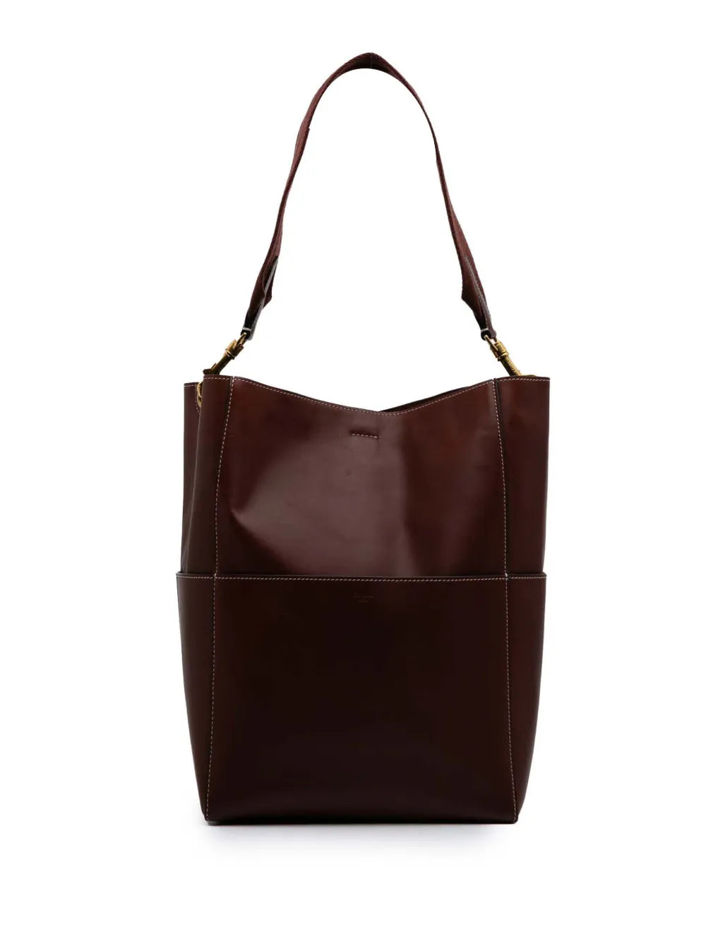 Céline 2015 Medium Leather Seau Sangle bucket bag