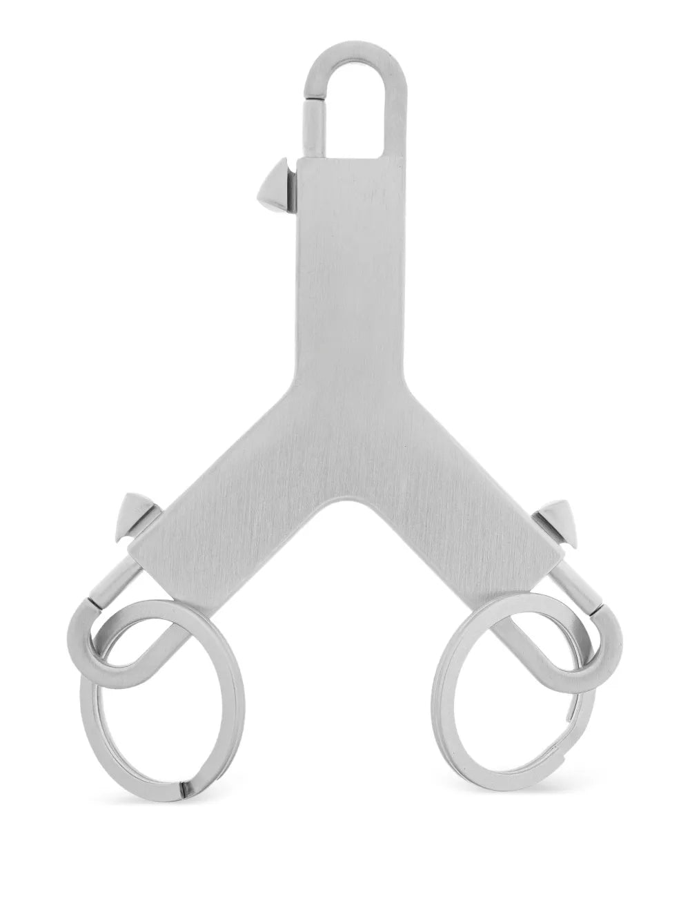 Rick Owens brushed keyring