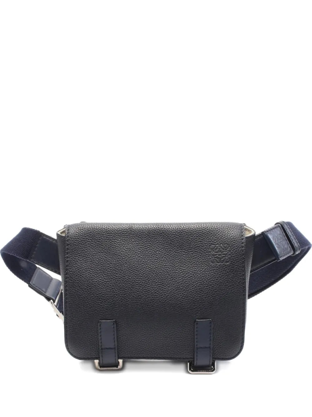 Loewe 2000s leather messenger bag