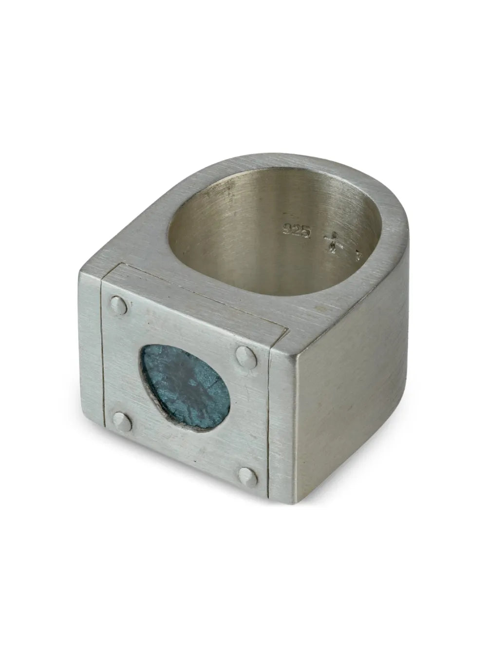 Parts of Four Plate Single blue diamond ring