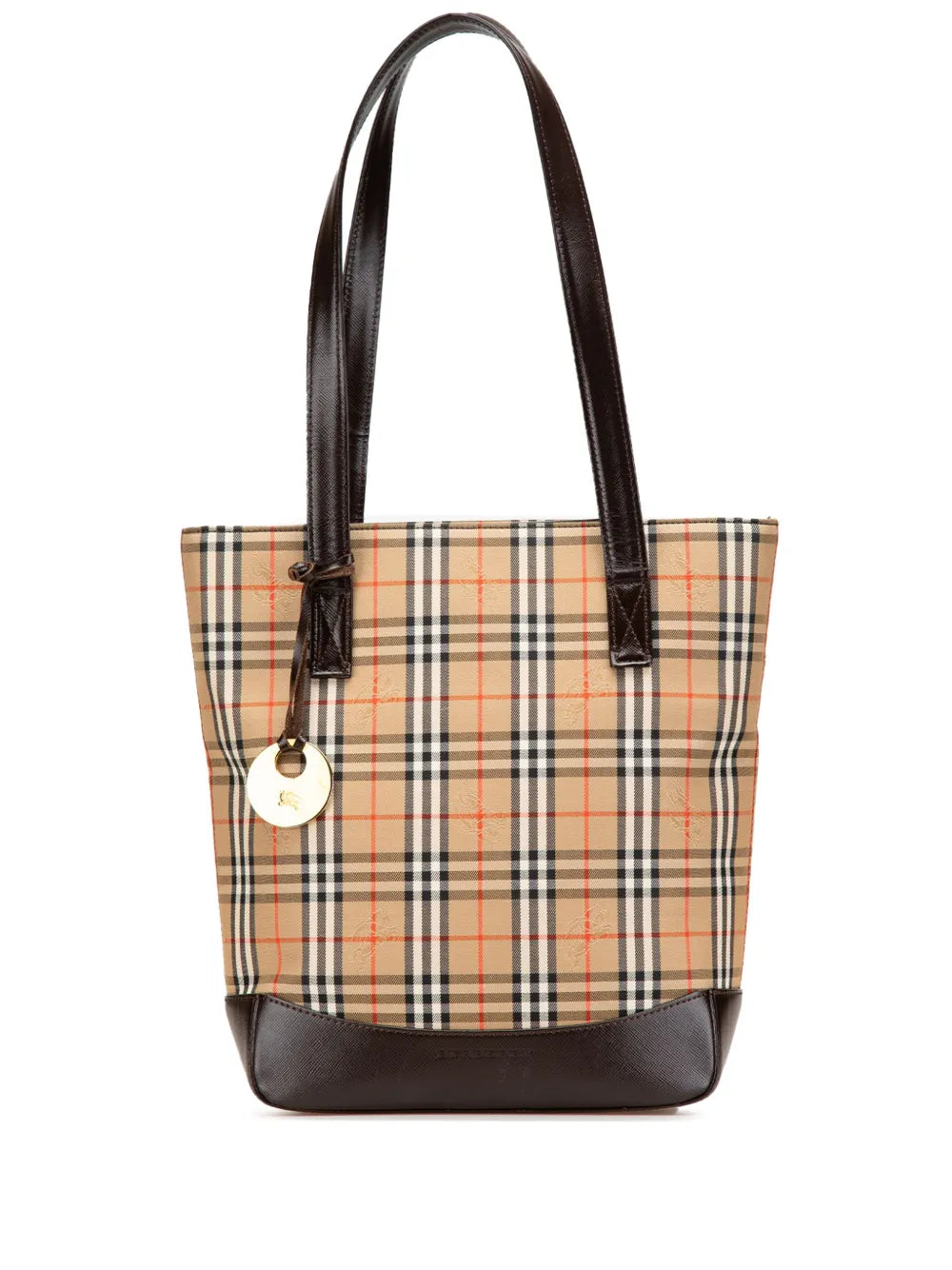 Burberry 2000 2017 Haymarket Check Canvas tote bag