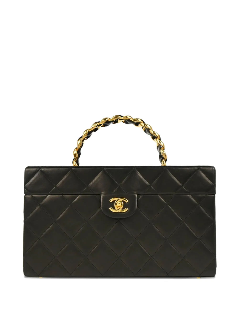 CHANEL 1995 quilted vanity handbag