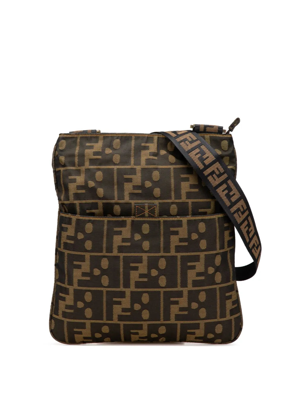 Fendi 2010 2025 Zucca Canvas Skull crossbody bag