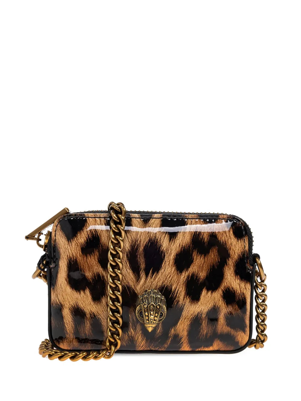 Kurt Geiger London leopard print walllet on chain