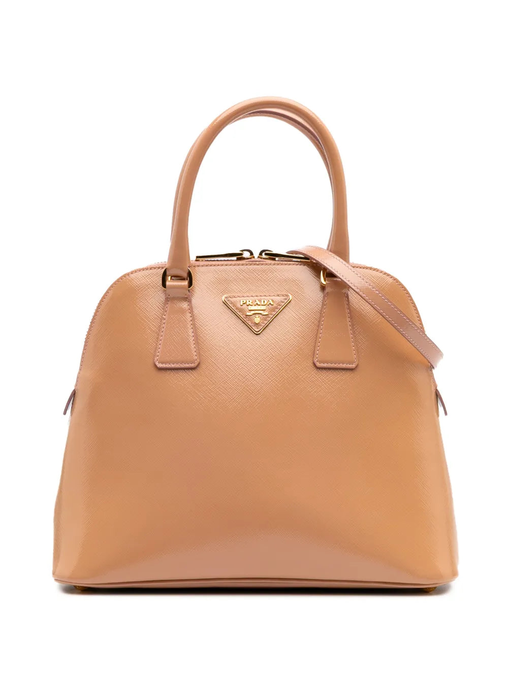 Prada 2000 2024 Medium Saffiano Vernice Promenade satchel