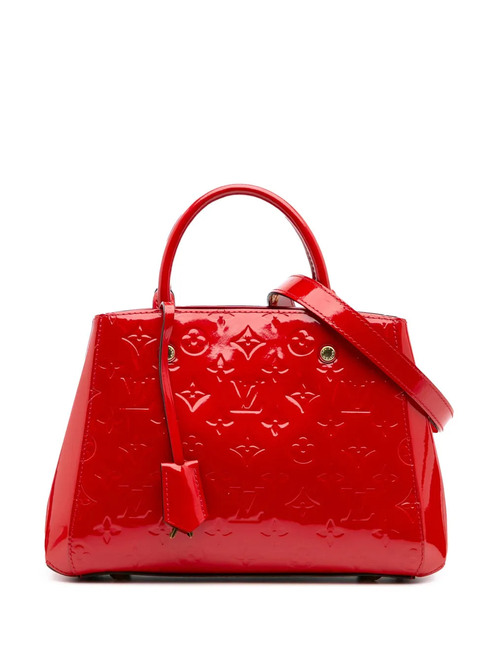 Louis Vuitton 2015 Monogram Vernis Montaigne BB satchel