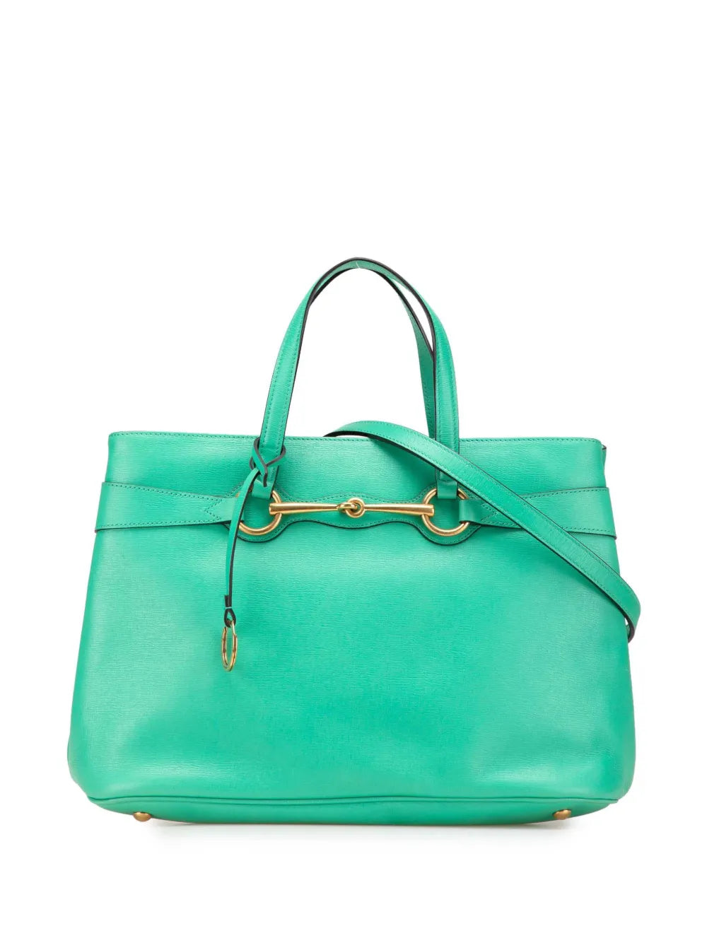 Gucci 2000 2015 Leather Bright Bit satchel