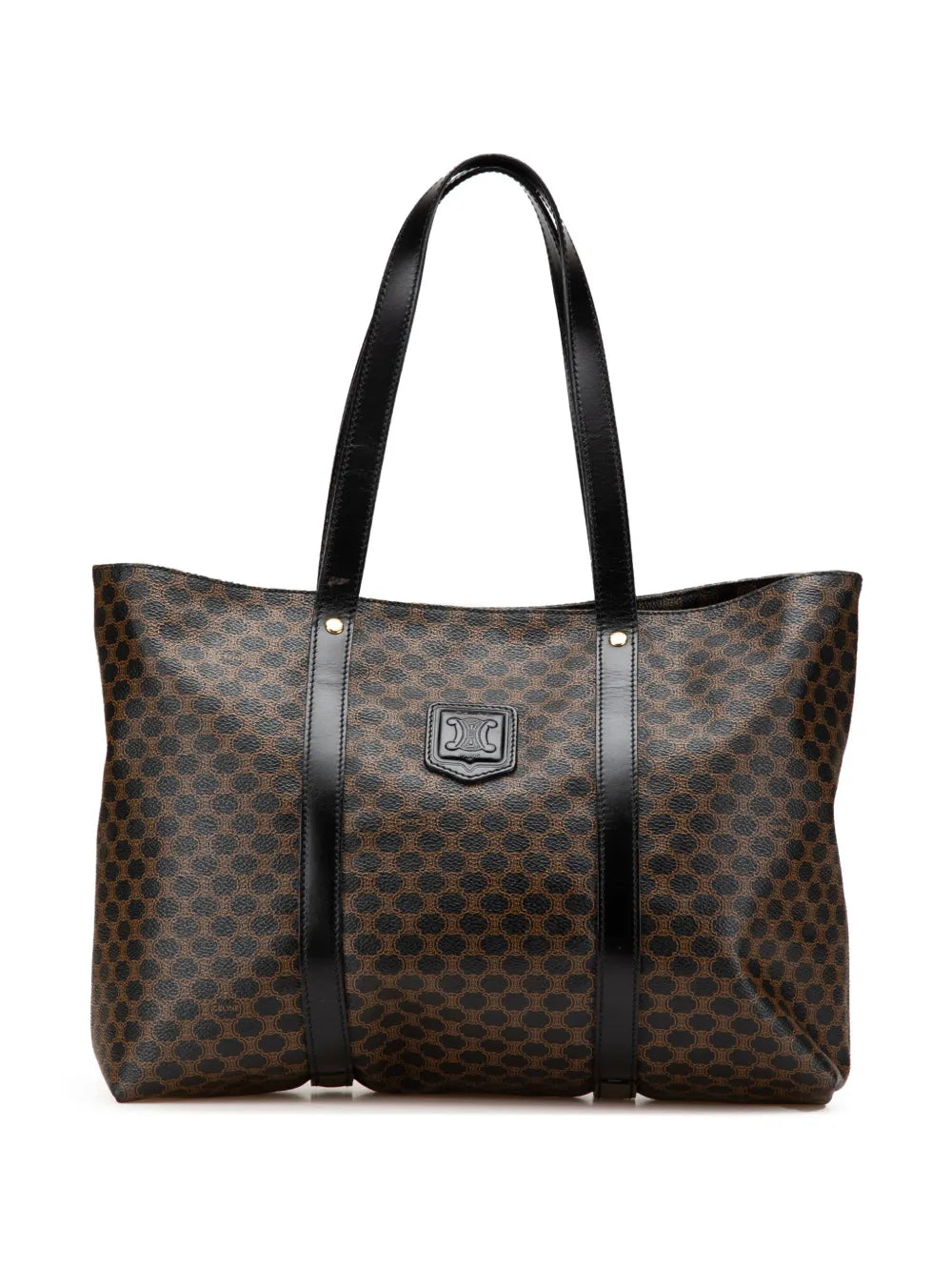 Céline 1999 Macadam Coated Canvas tote bag