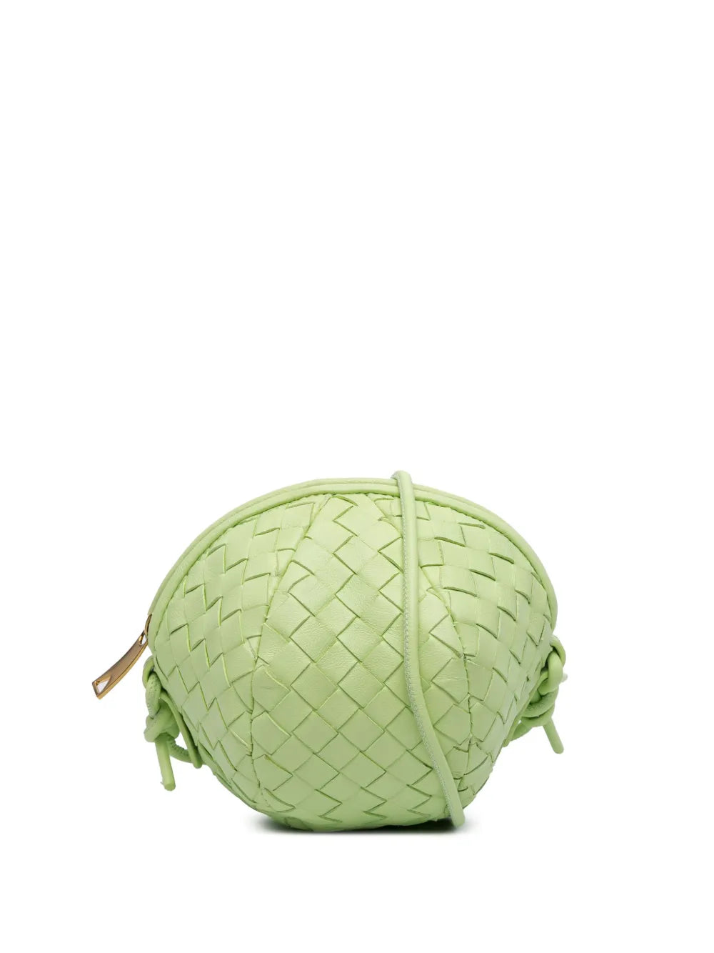 Bottega Veneta 2012 2024 Mini Lambskin Intrecciato Mava crossbody bag