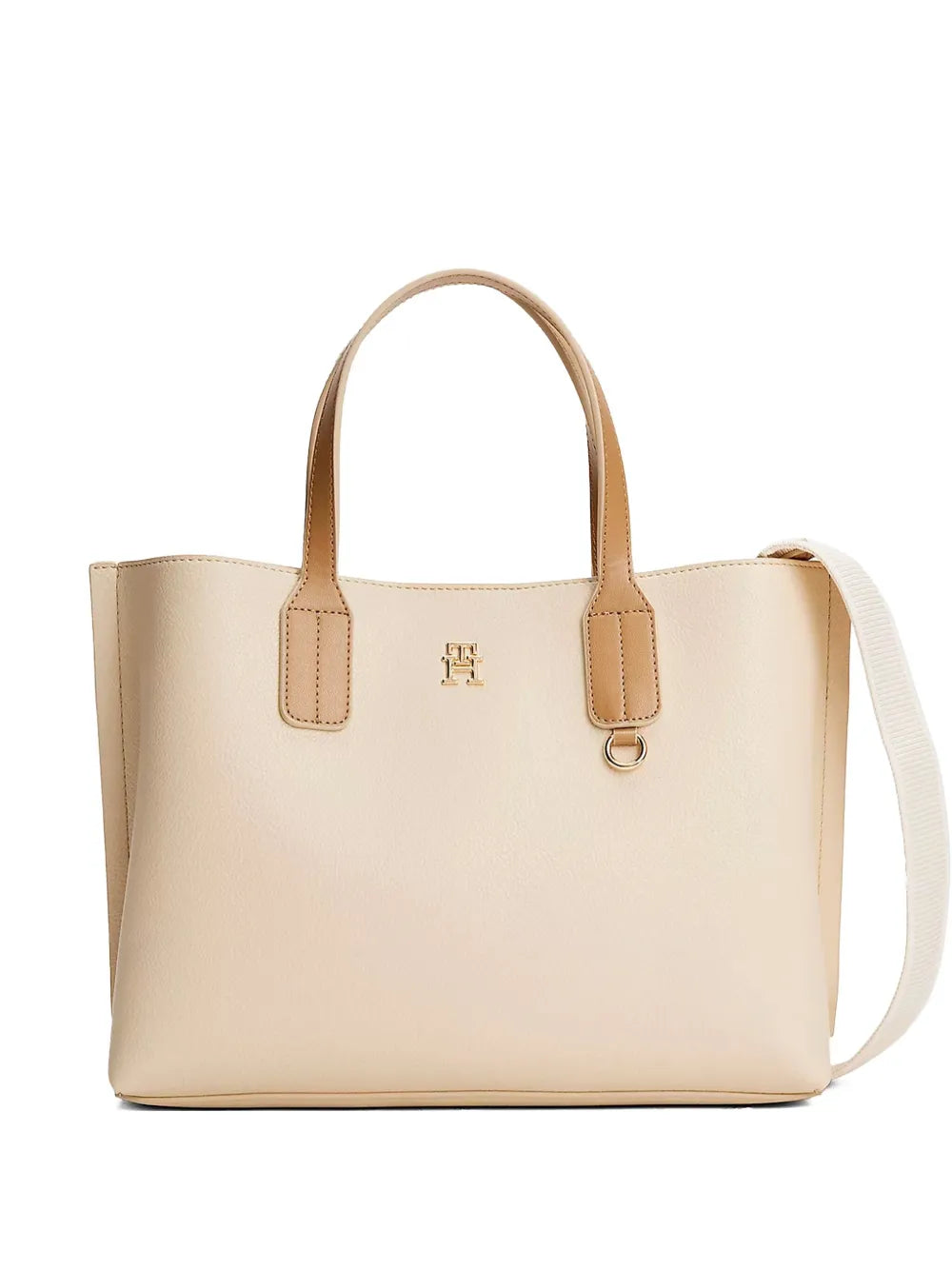 Tommy Hilfiger logo plaque tote bag