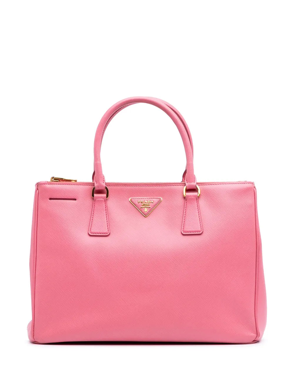 Prada 2000 2024 Medium Saffiano Lux Galleria Double Zip satchel