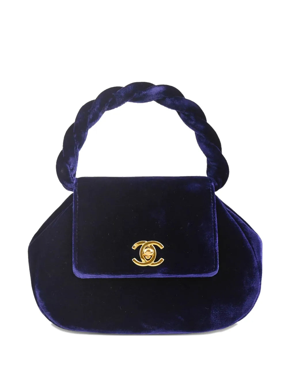 CHANEL 1997 mini CC turn lock tote bag