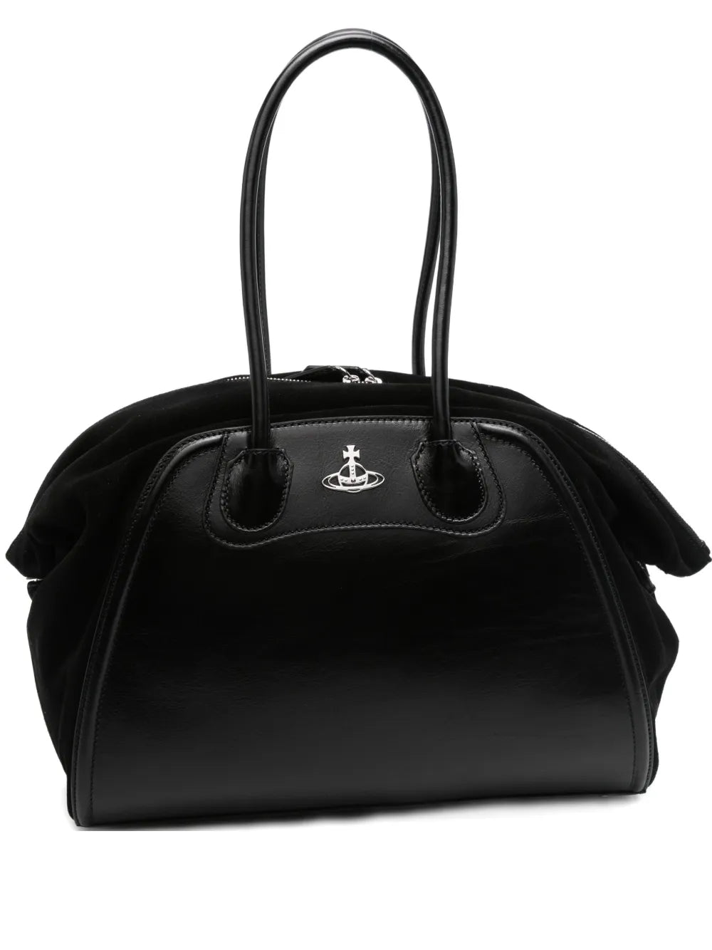 Vivienne Westwood medium Shirley curved top handle tote bag