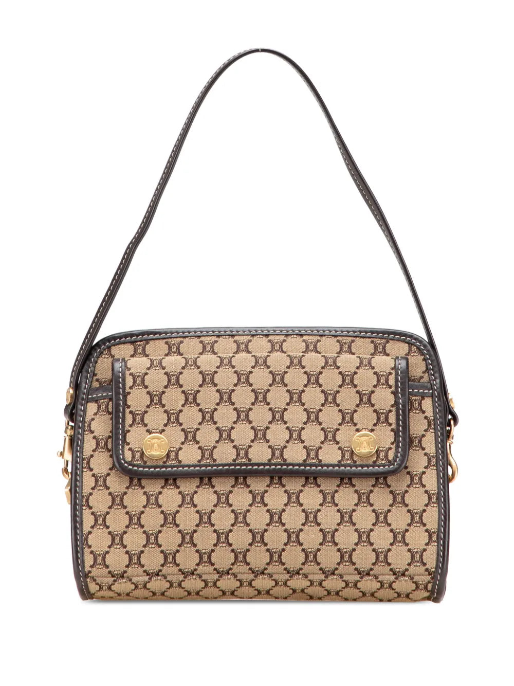 Céline 2000 Macadam Canvas Triomphe handbag