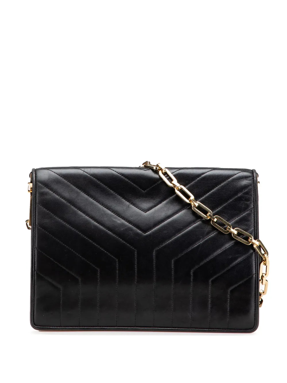 Saint Laurent 2000 2012 Leather Y Stitch Chain crossbody bag
