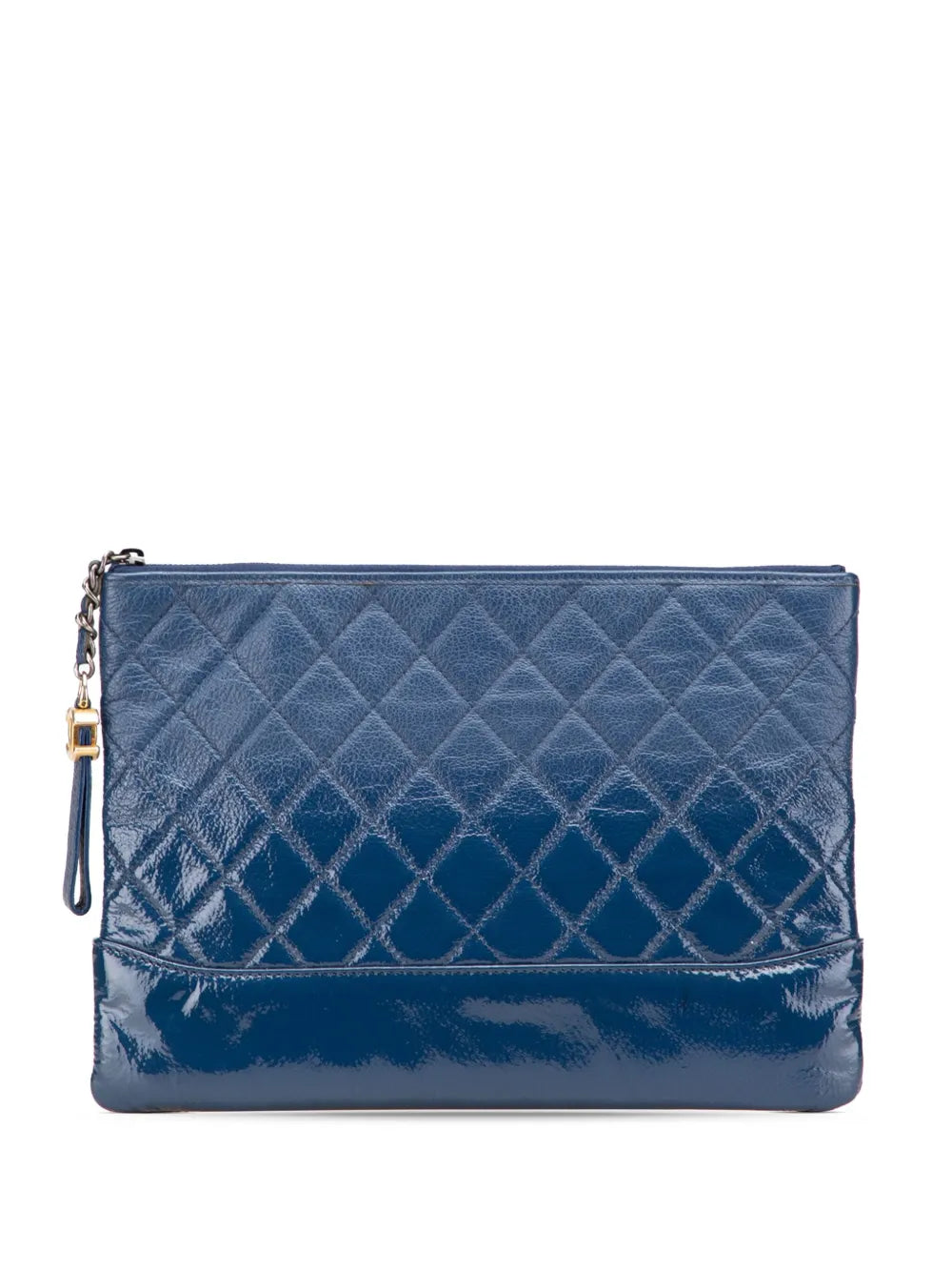 CHANEL 2018 Medium Aged Calfskin Gabrielle O Case clutch bag