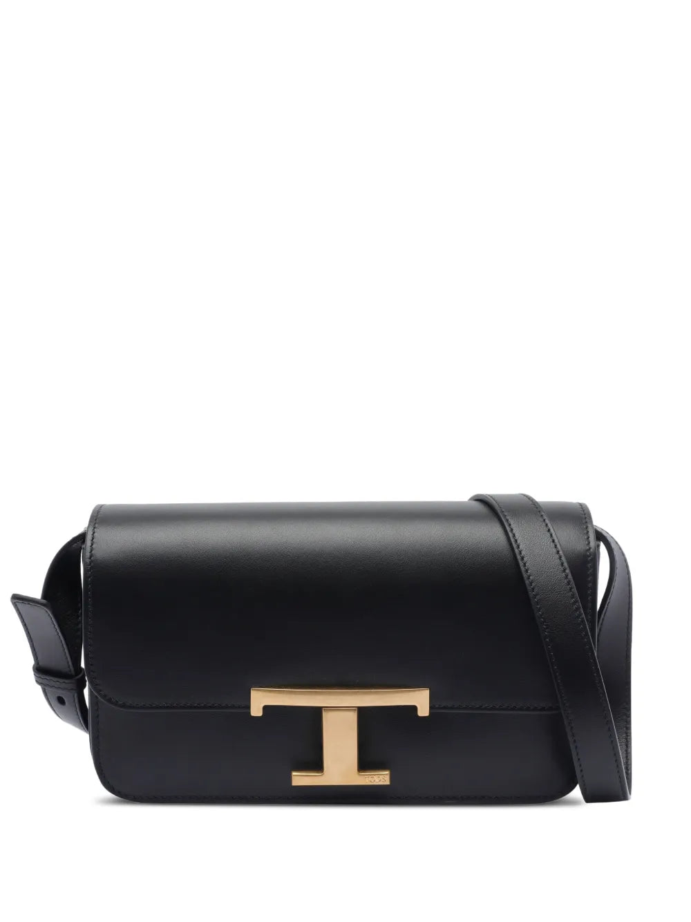 Tod's T logo calfskin cross body bag
