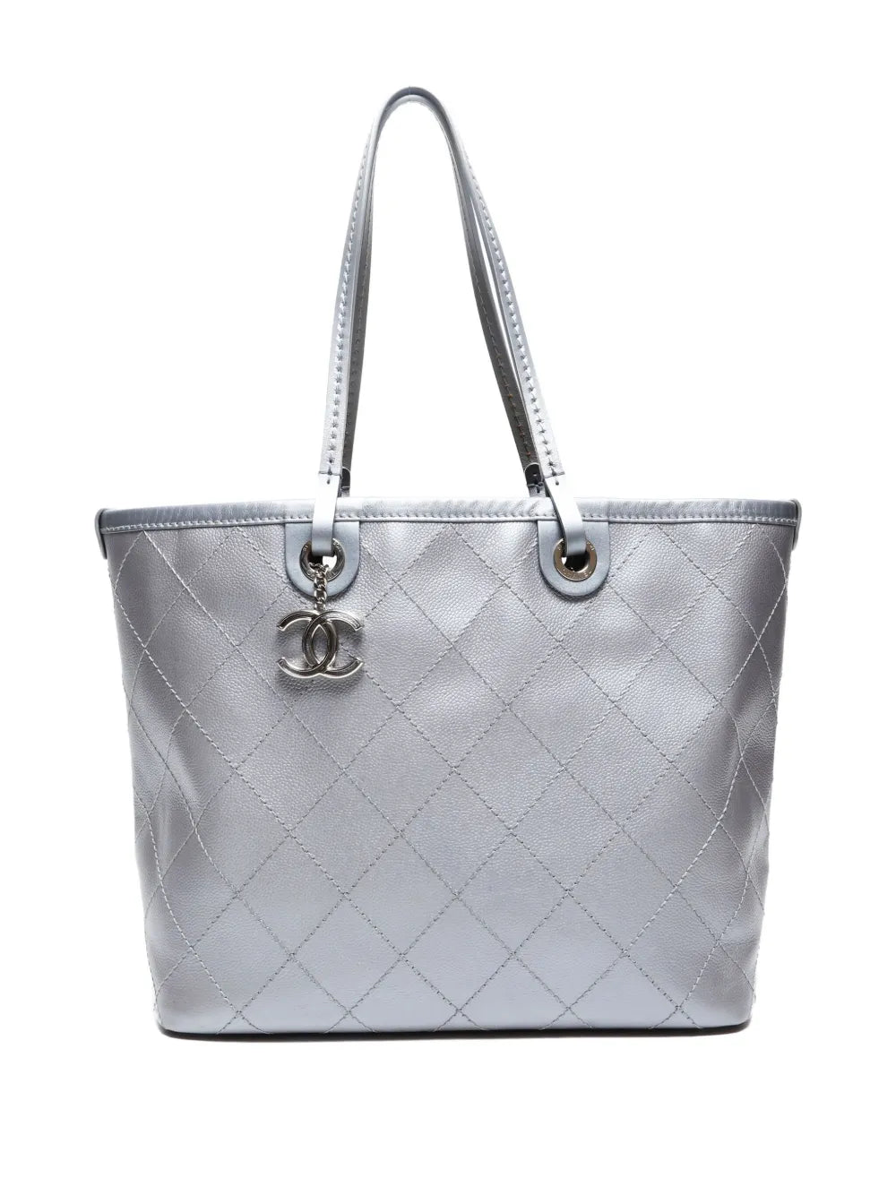 CHANEL 2014 Fever quilted leather tote bag