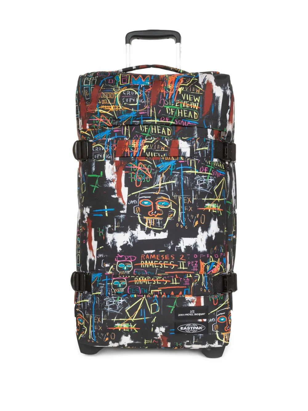 Eastpak x Basquiat Transit'R M wheeled holdall