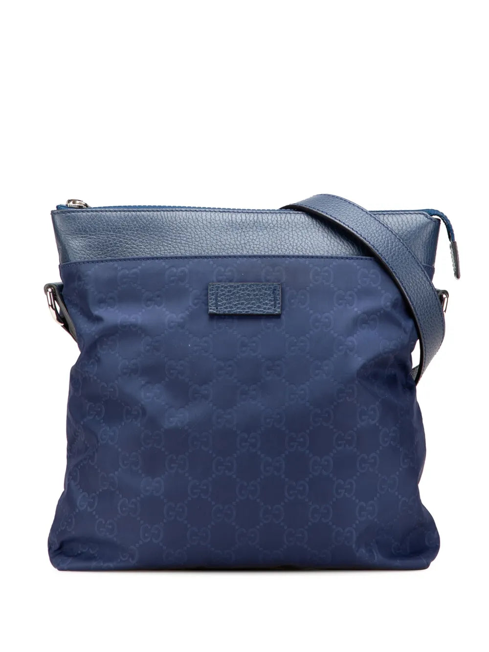 Gucci 2016 2025 GG Nylon Flat Messenger Bag crossbody bag