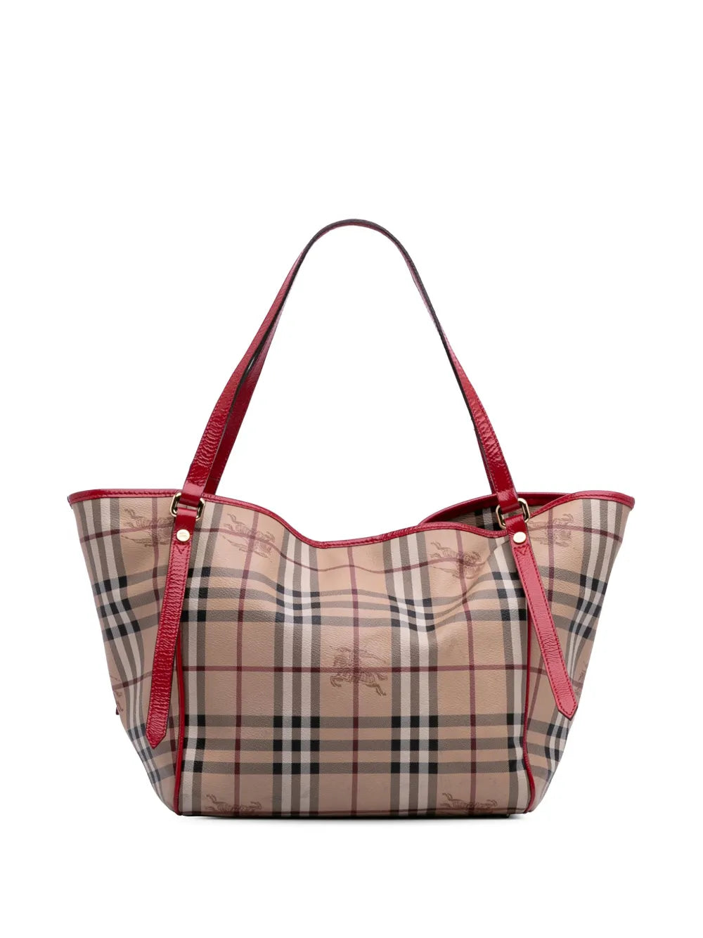 Burberry 2000 2017 Small Haymarket Check Coated Canvas Canterbury tote bag