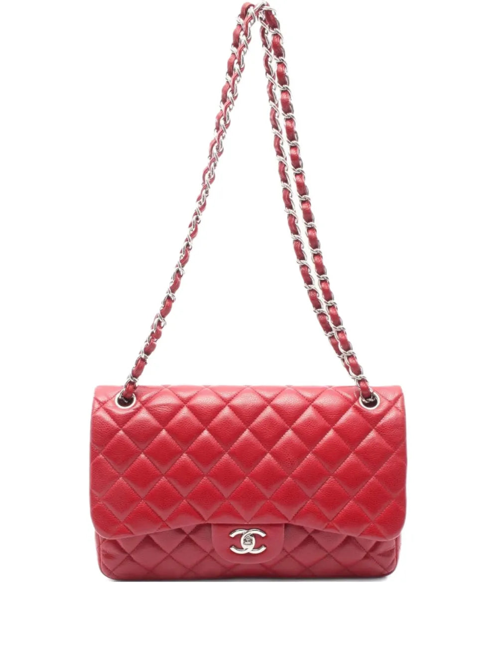 CHANEL 2012 large Double Flap shoulder bag