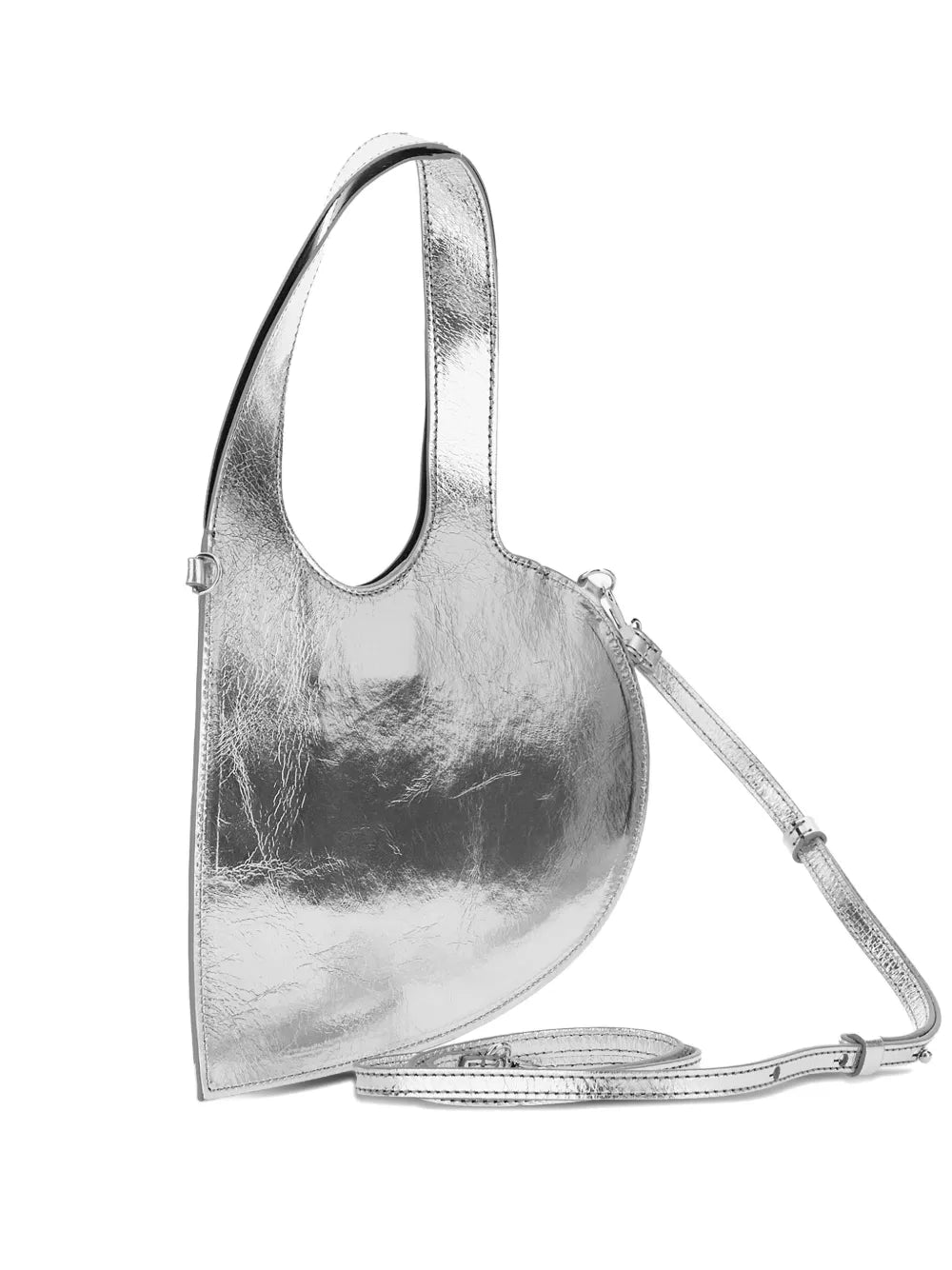 Coperni Baby Heart metallic tote bag