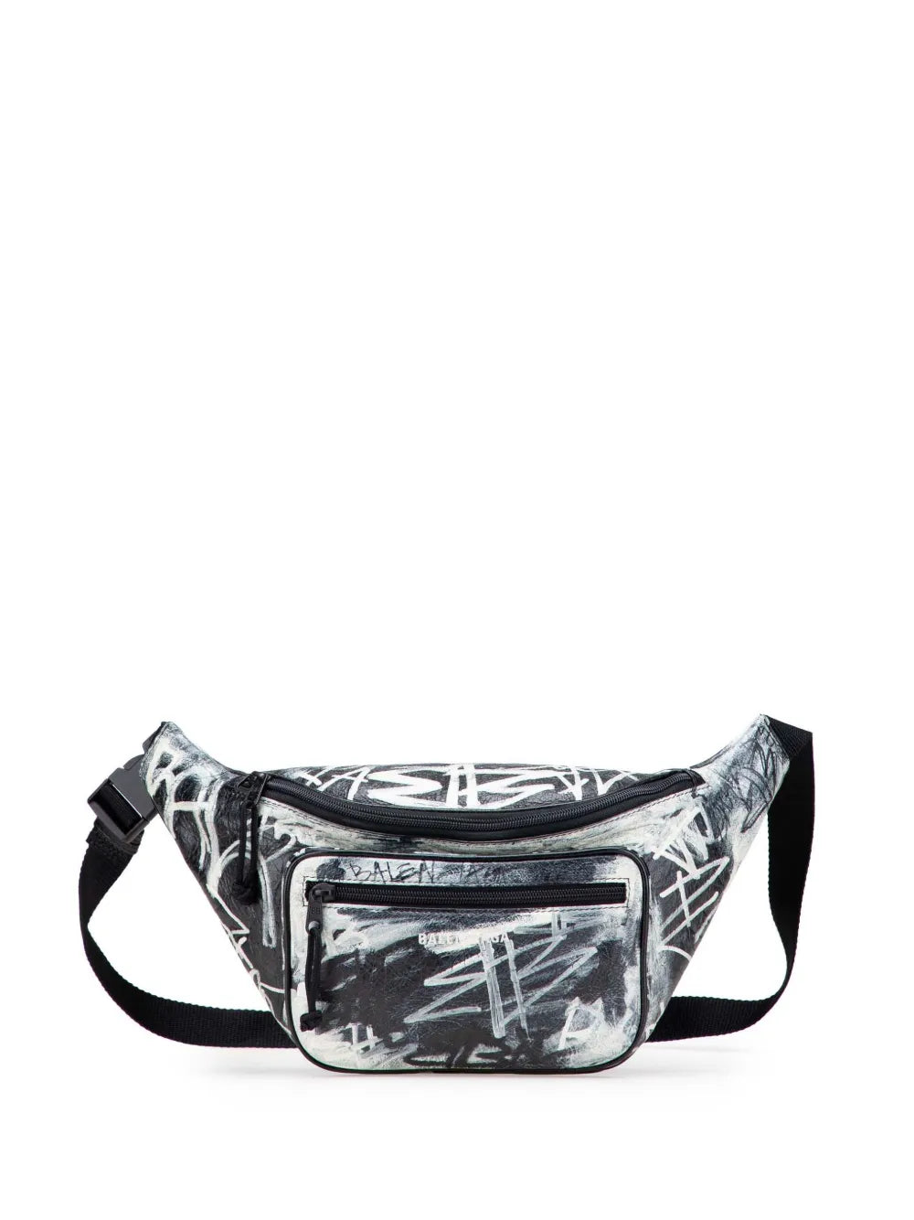 Balenciaga 2010 Lambskin Grafiti Explorer belt bag
