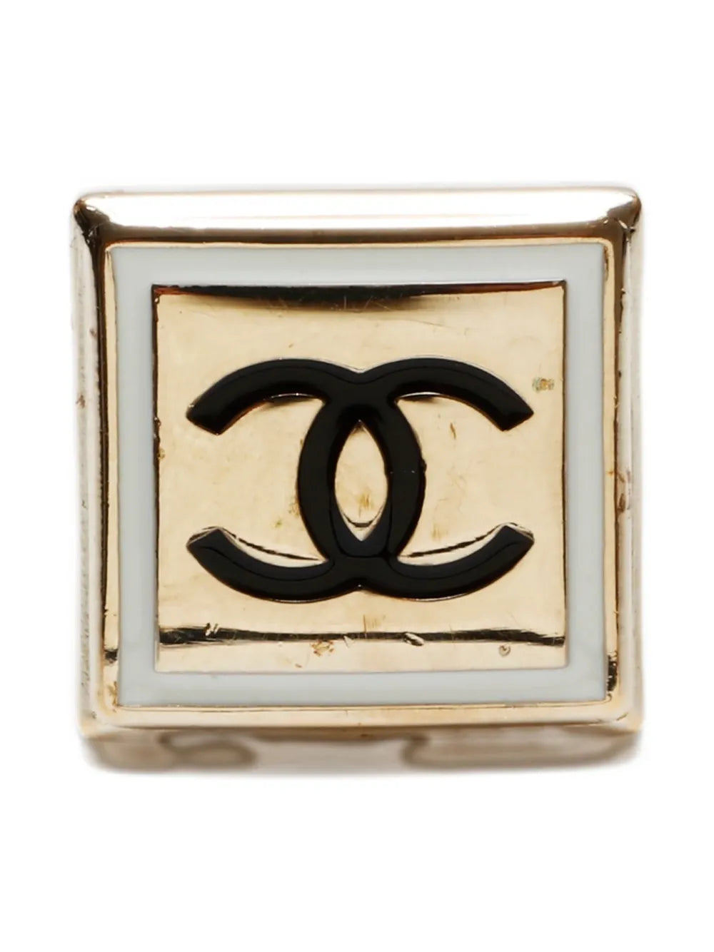 CHANEL 2021 CC Mark Square ring