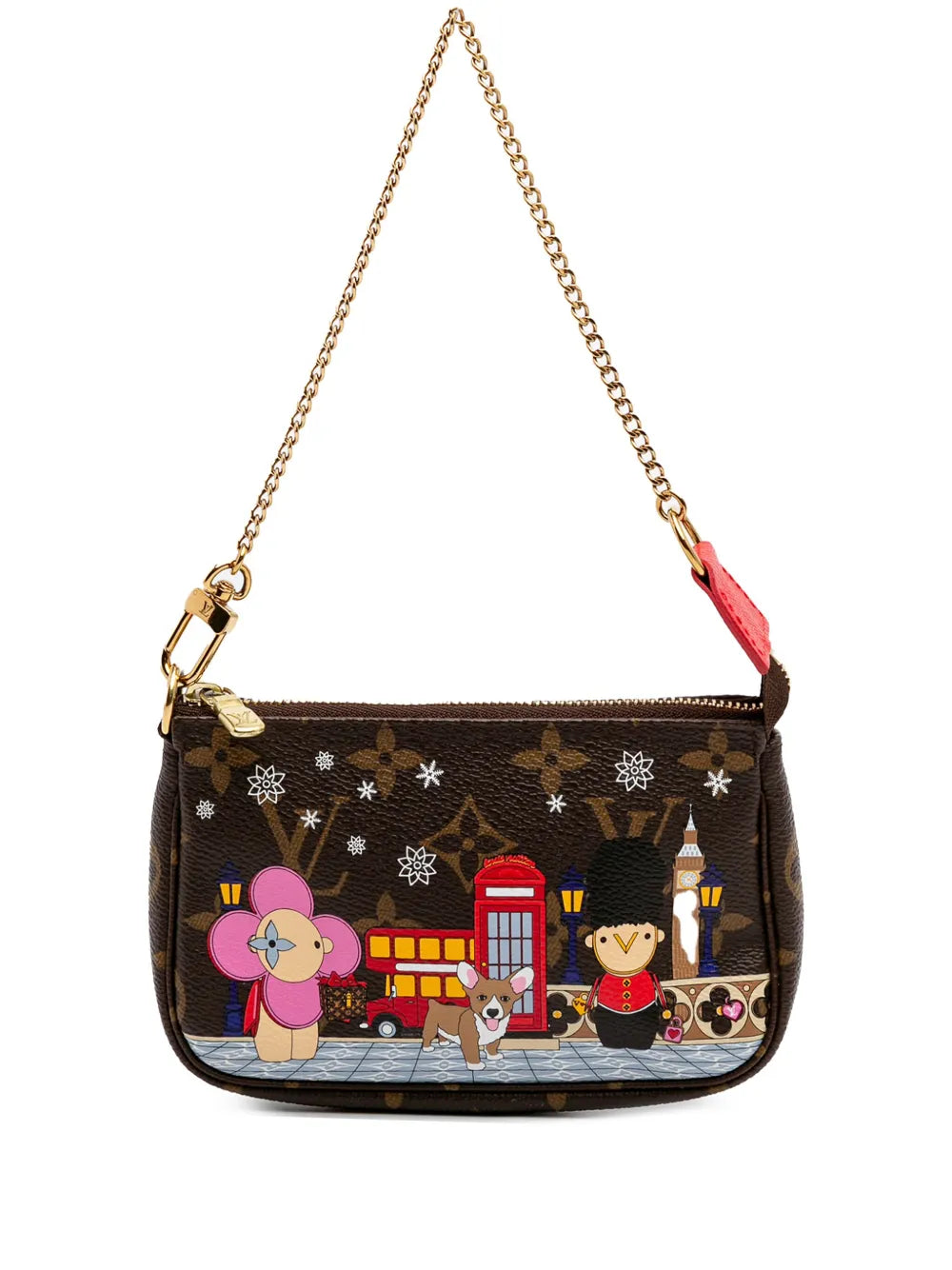 Louis Vuitton 2021 Monogram Vivienne in London Mini Pochette Accessoires handbag